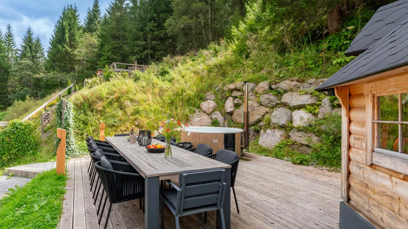 Haus Ganbei-Terrasse / balcon