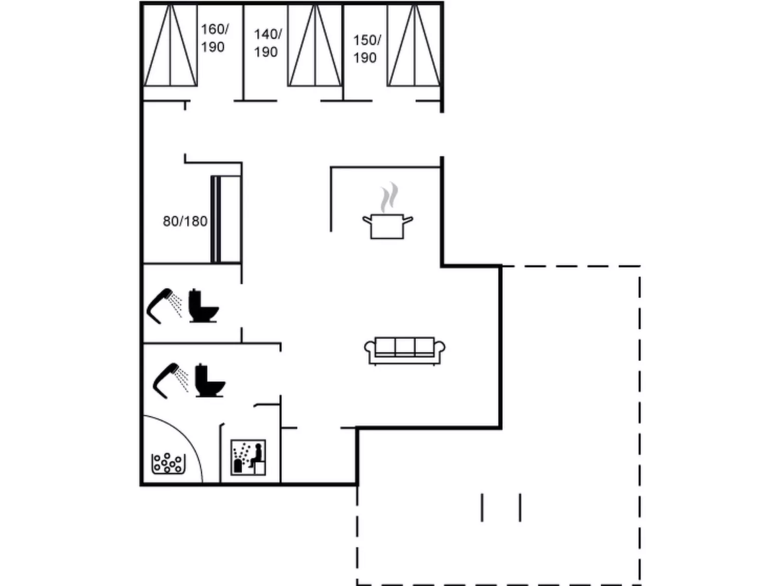 "Franzisca" - 600m from the sea-Dedans