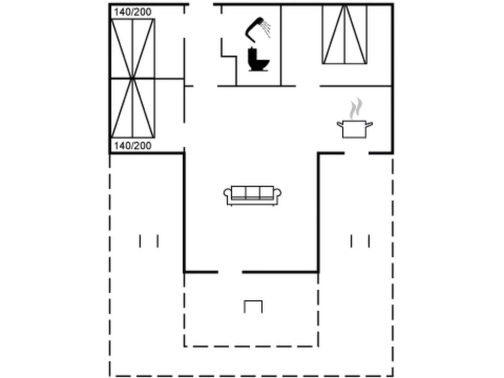 "Carita" - 500m from the sea-Inside