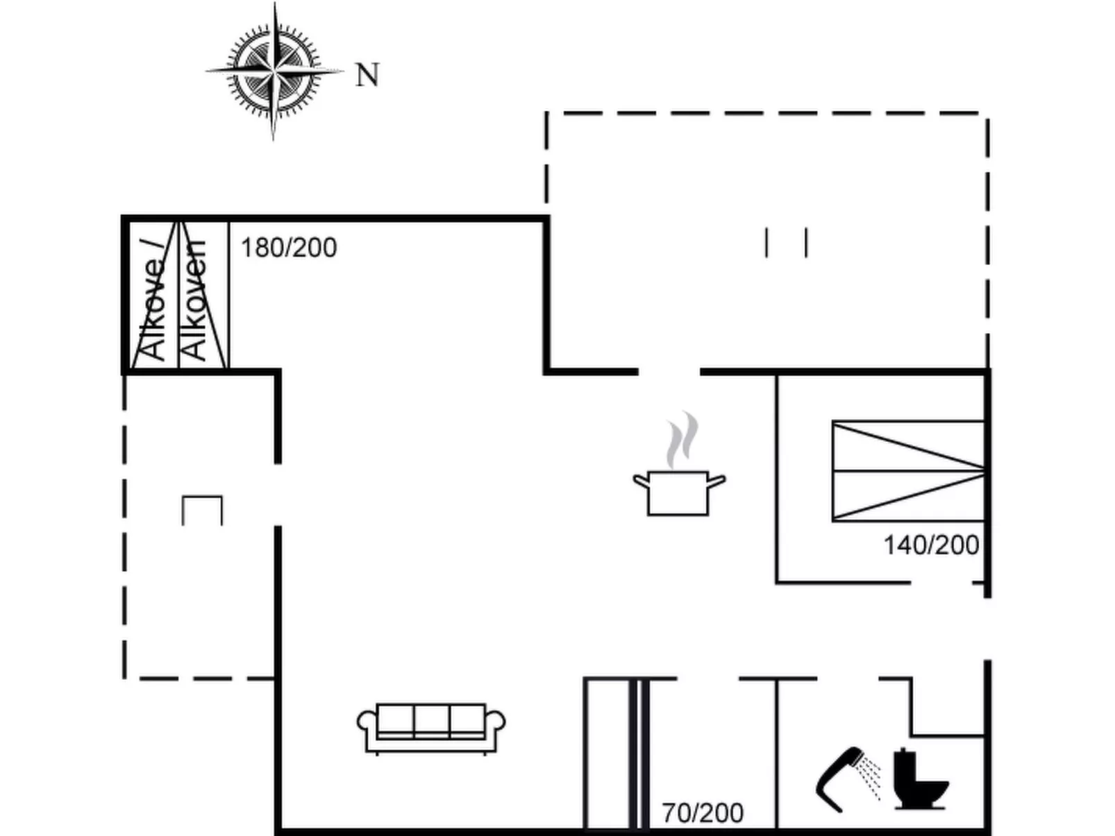 "Sonya" - 1km from the sea-Inside