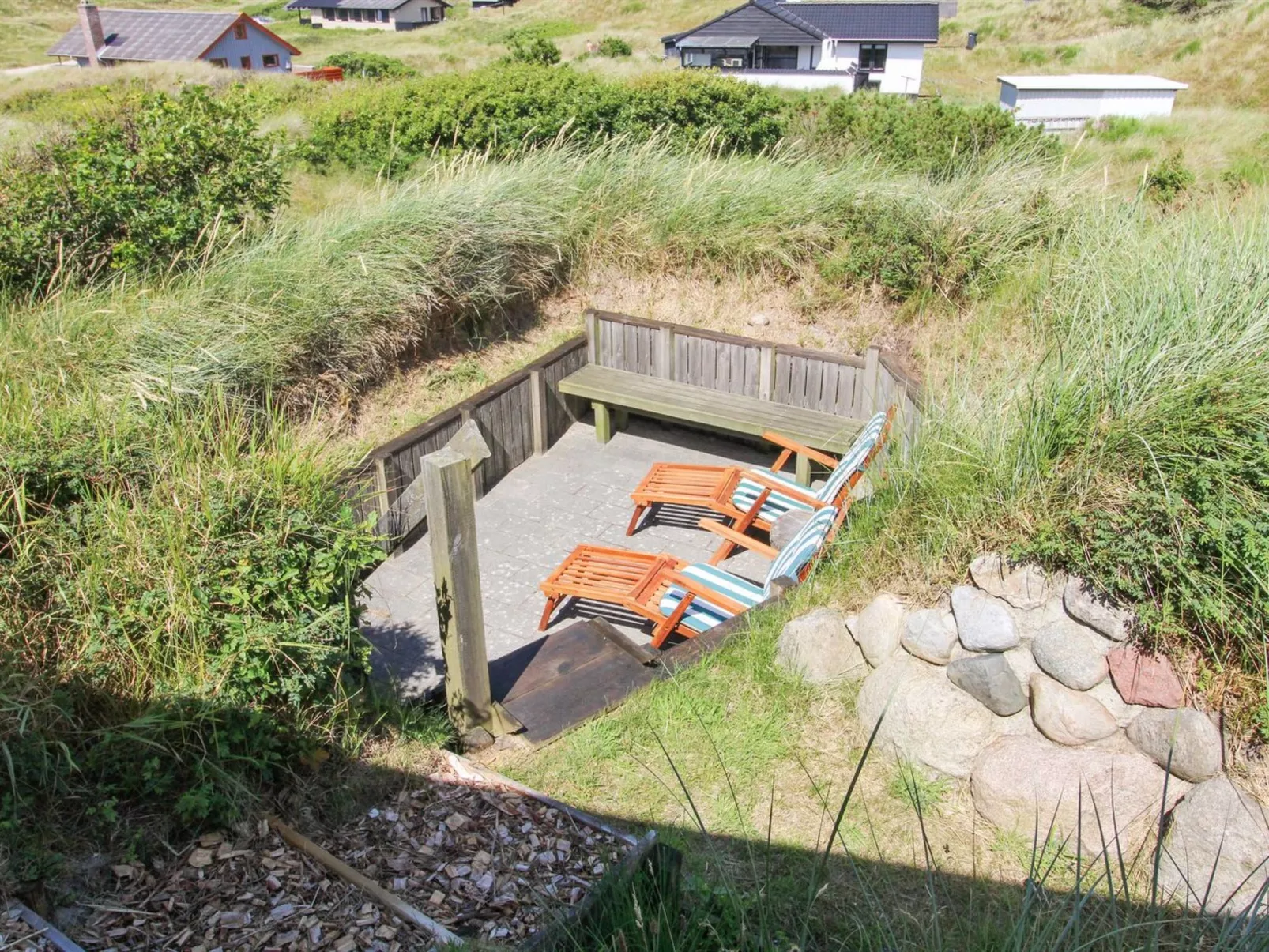 "Thrond" - 200m from the sea-Draußen