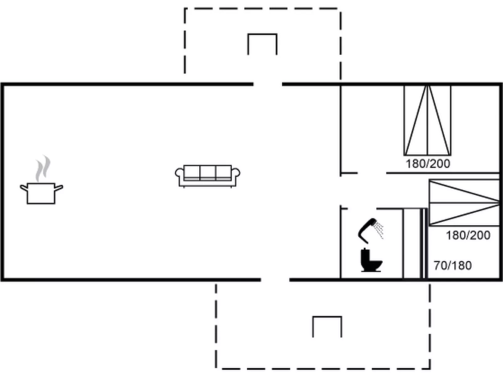 "Annamia" - 250m from the sea-Dedans