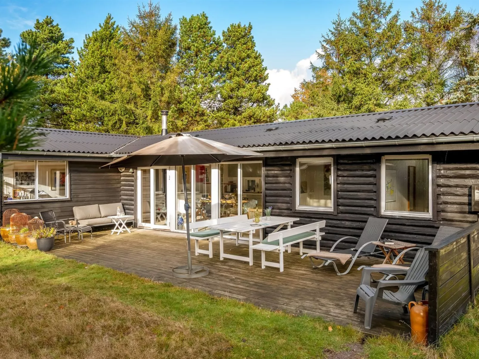 "Linnea" - 1km from the sea-Draußen