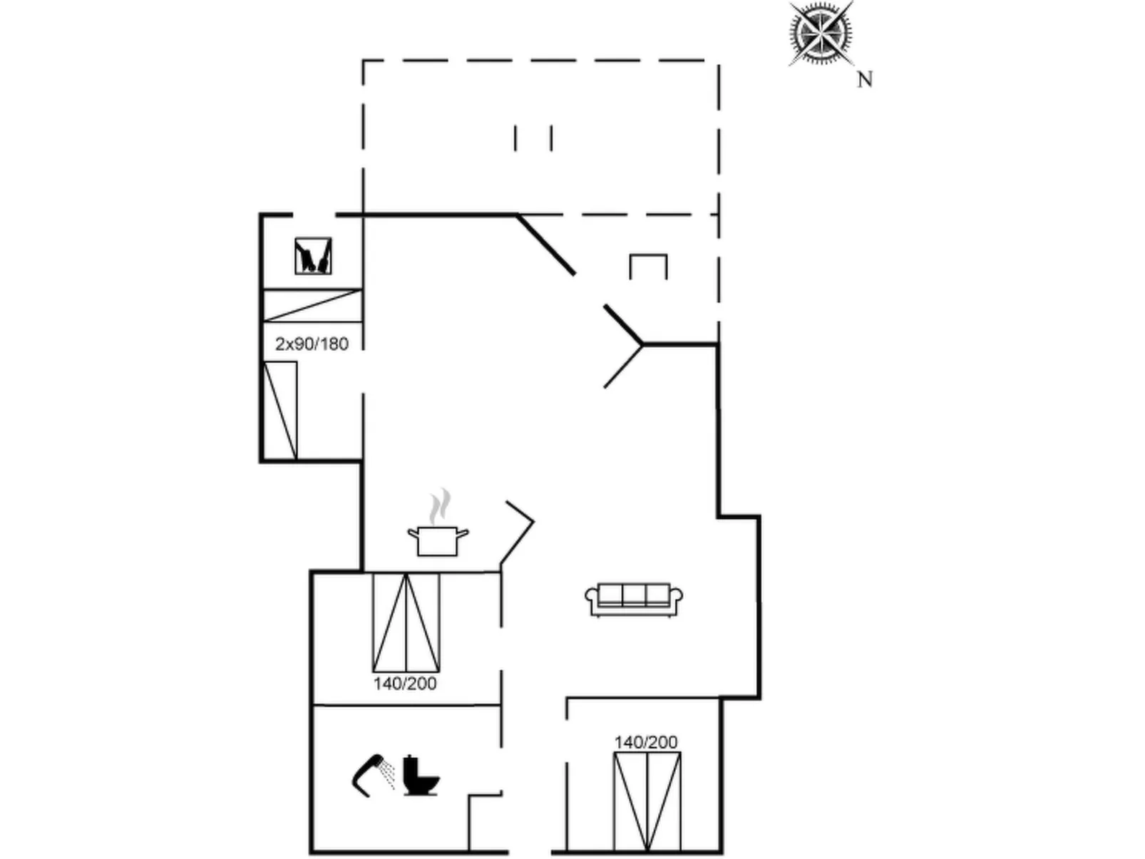"Danika" - 800m from the sea-Drinnen