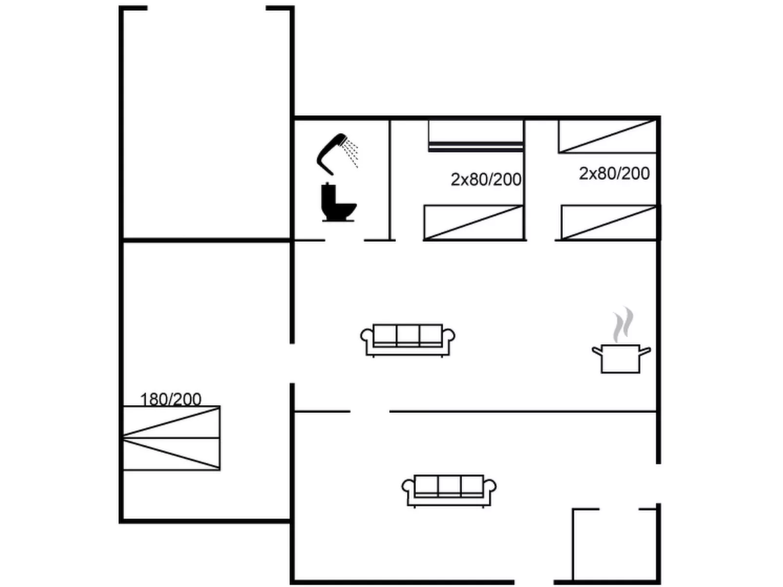 "Raya" - 250m from the sea-Drinnen