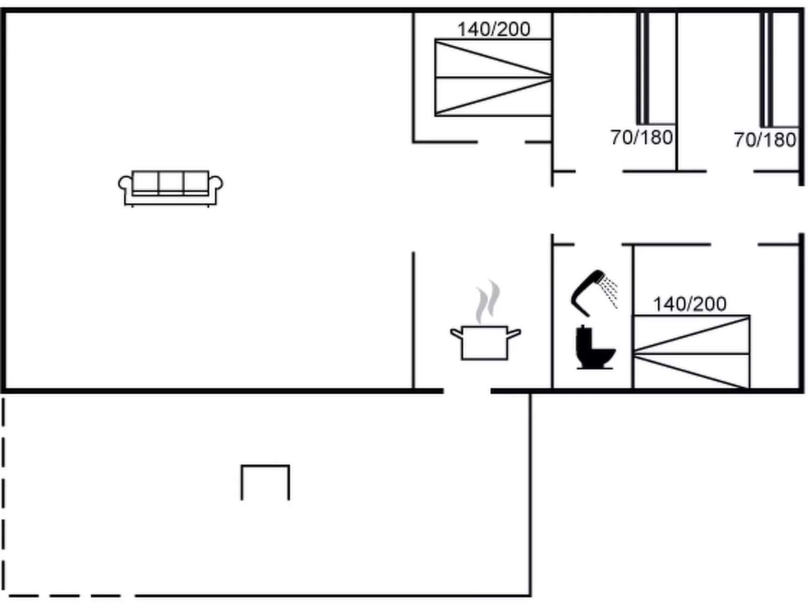 "Tarja" - 150m from the sea-Inside