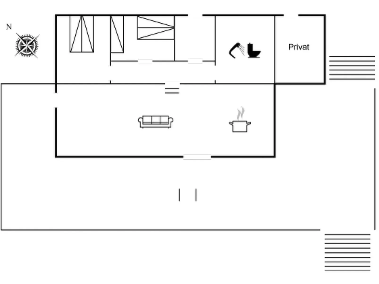 "Gise" - 800m from the sea-Inside