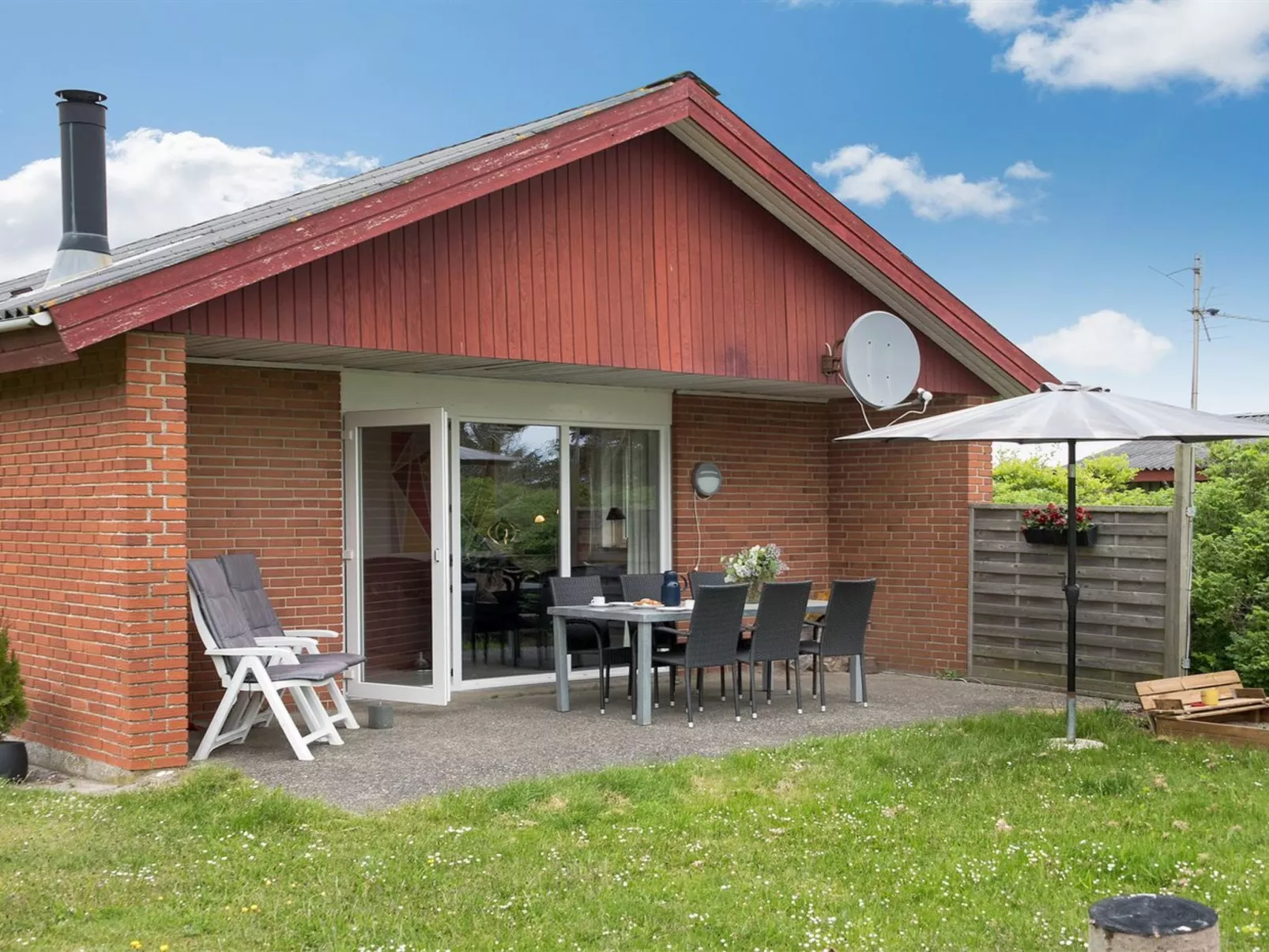 "Dværg" - 350m from the sea-Dehors