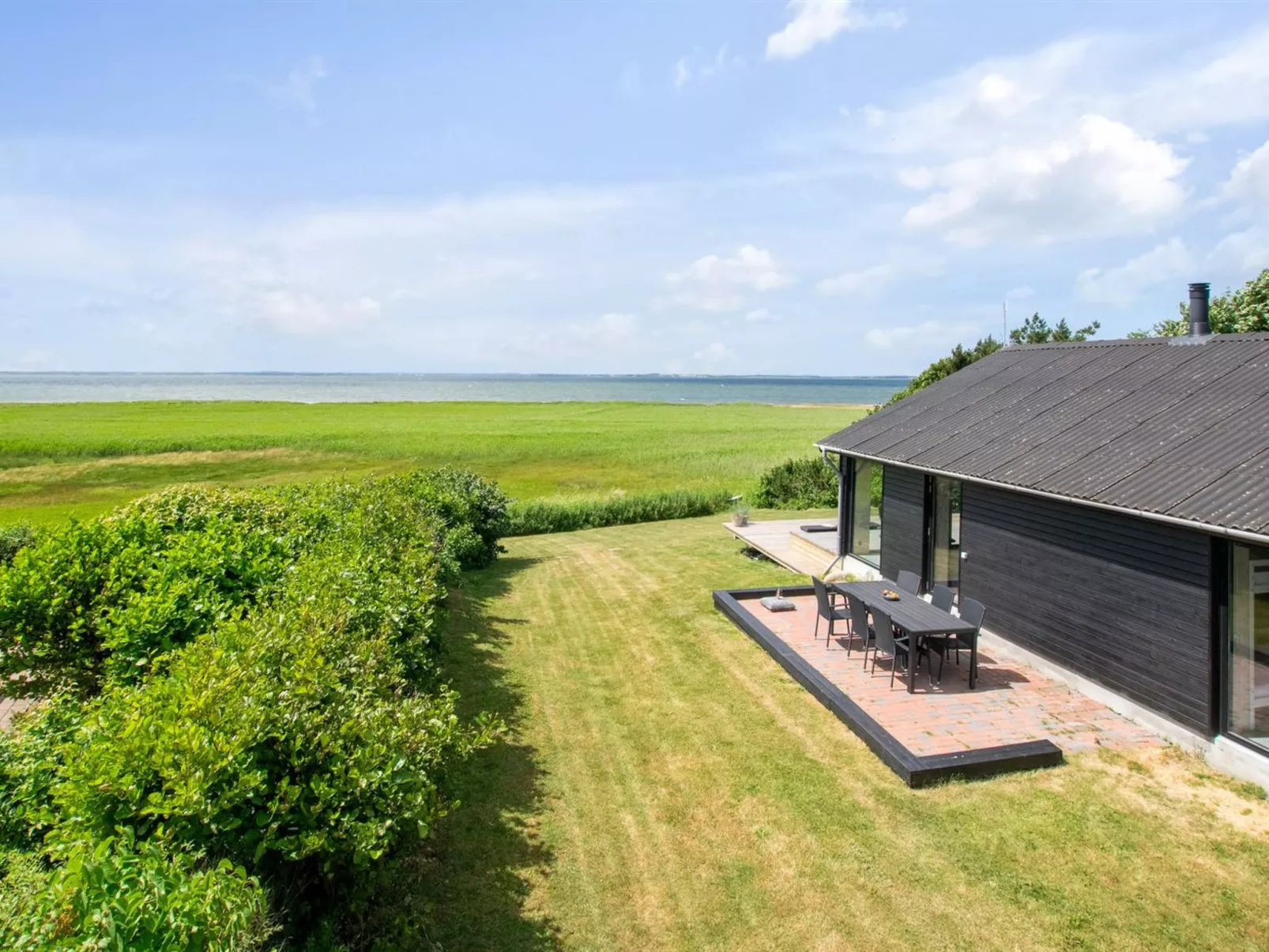 "Aslag" - 150m to the fjord-Draußen