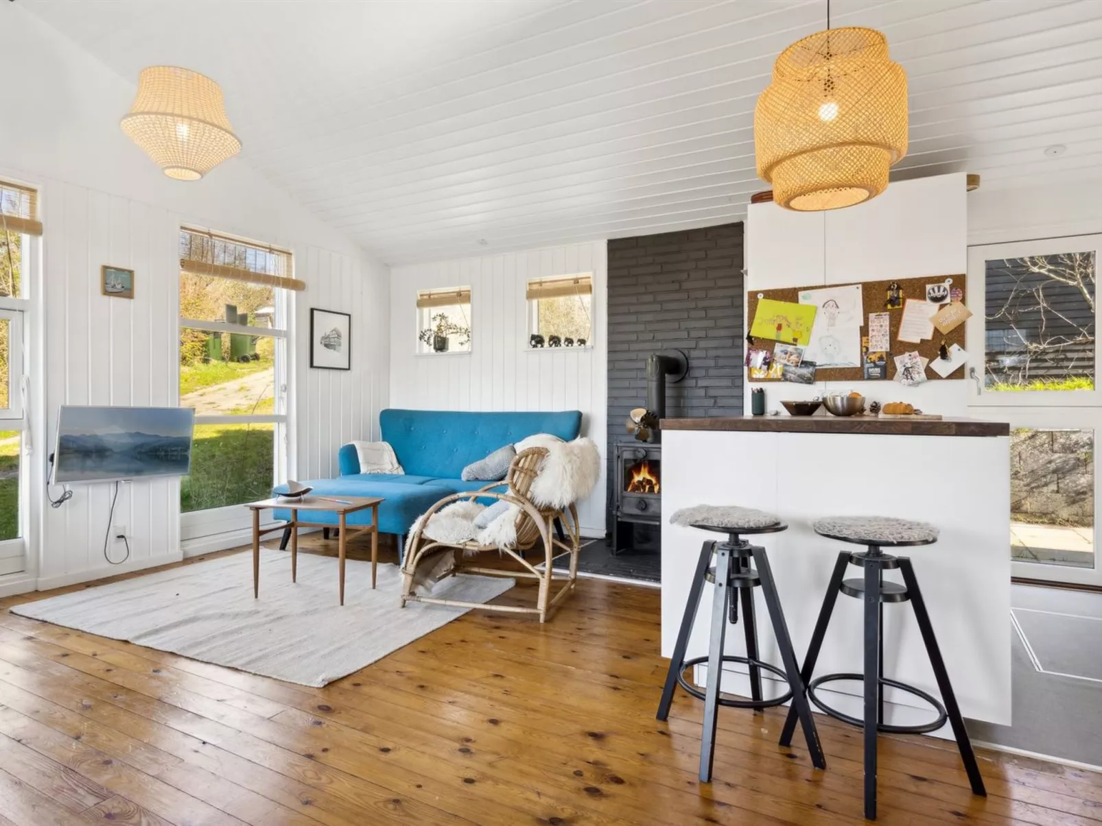 "Usbjorn" - 500m from the sea-Drinnen