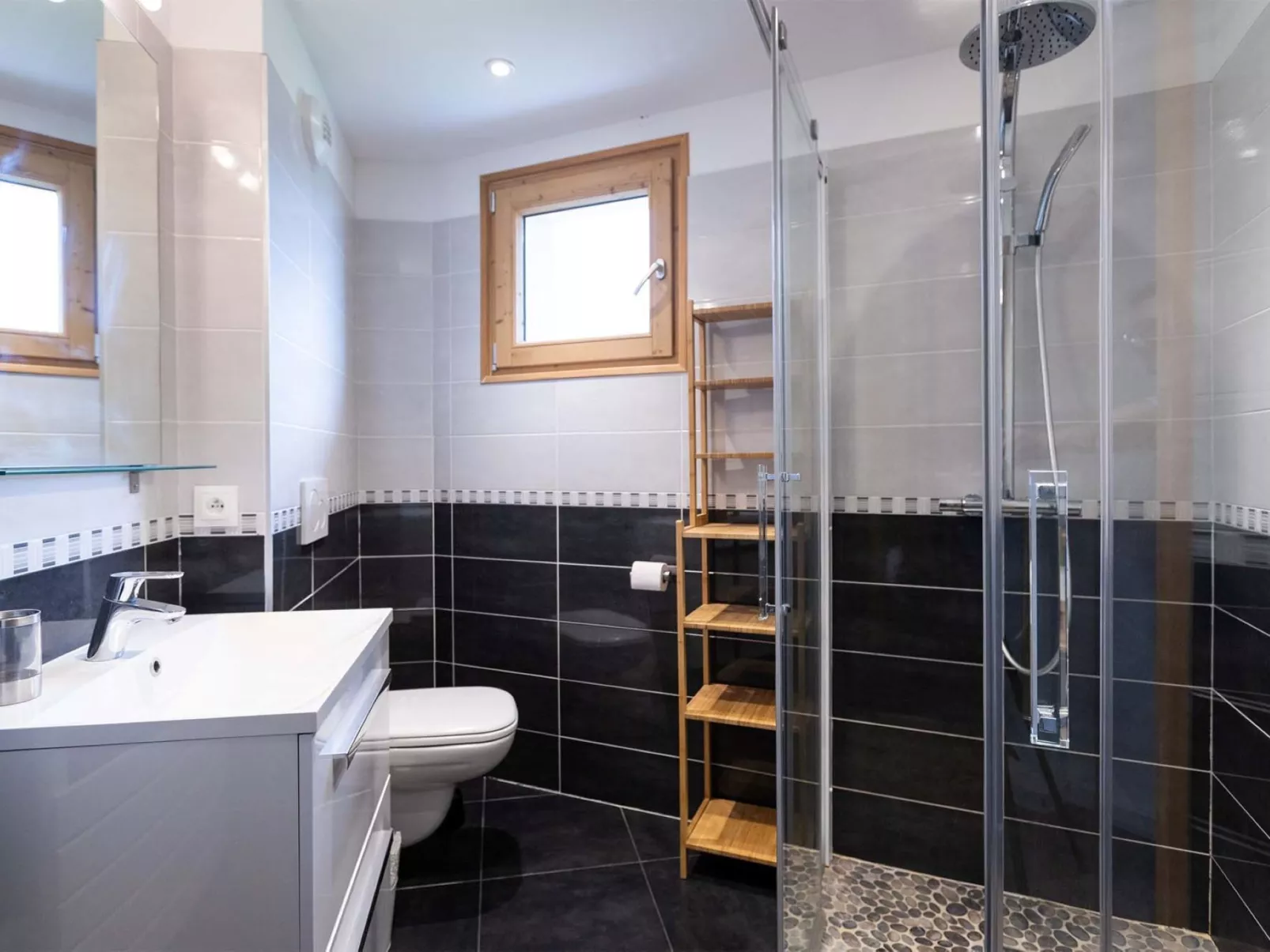 Chalets Les Amis-Drinnen