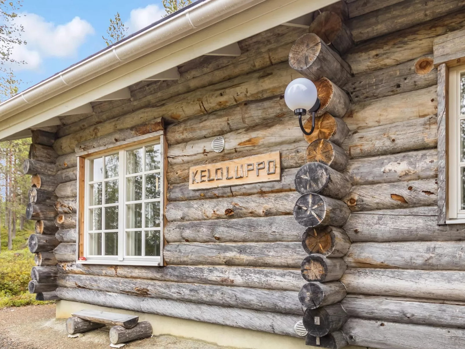 Lomaylläs maja/keloluppo-Inside