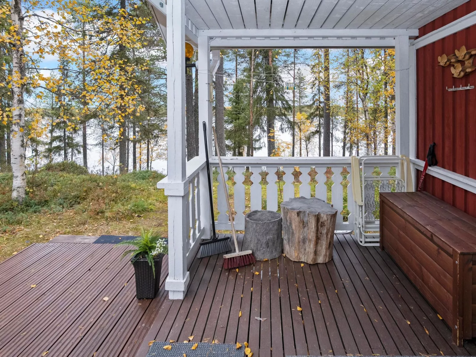 Kaukosaaren ahonrinne-Dedans