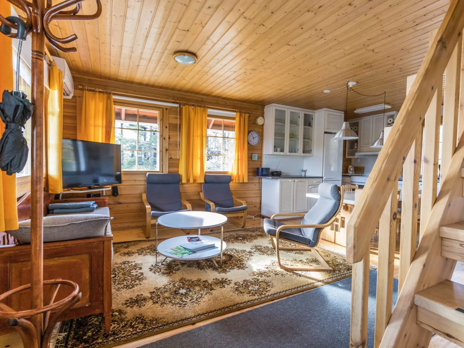 Alppikylä 1a paritalo-Dedans