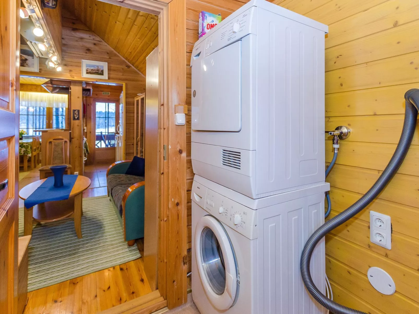 Villa käpytikka-Dedans