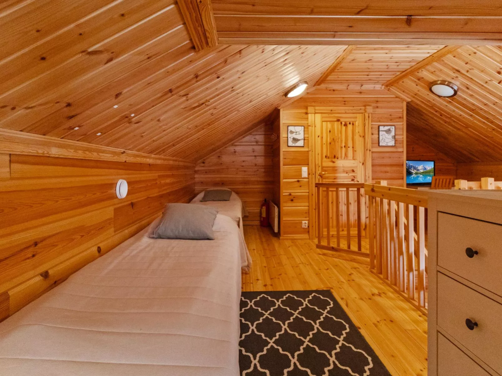 Tintin mökki-Inside