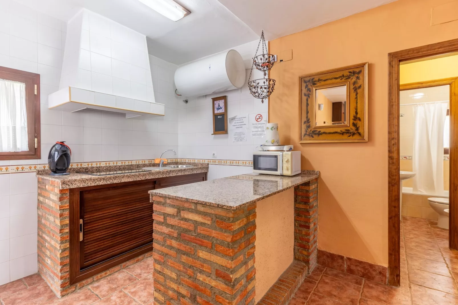 La Posada Rivero Rural-Küche