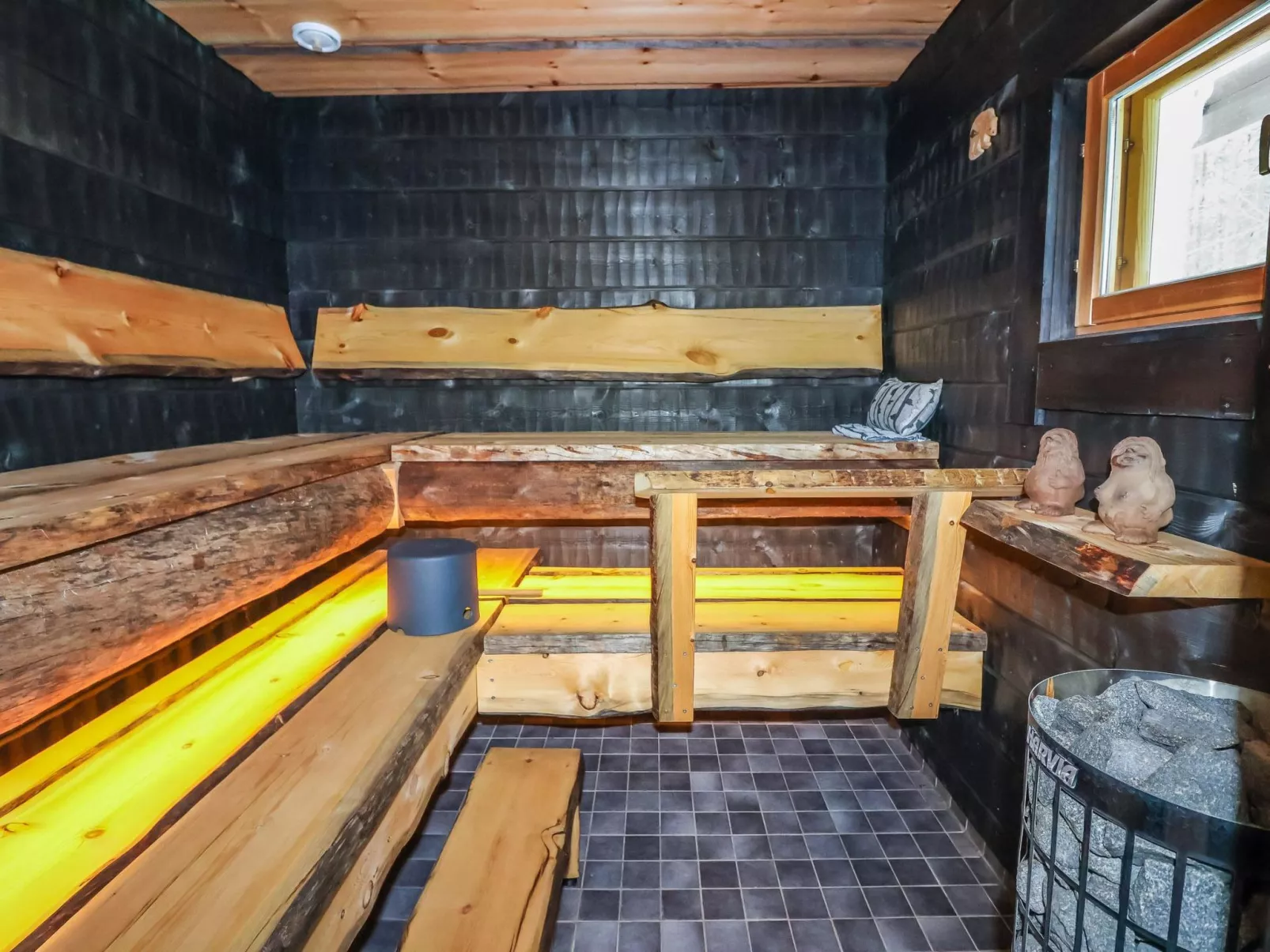 Villa kätkänkierros-Dedans