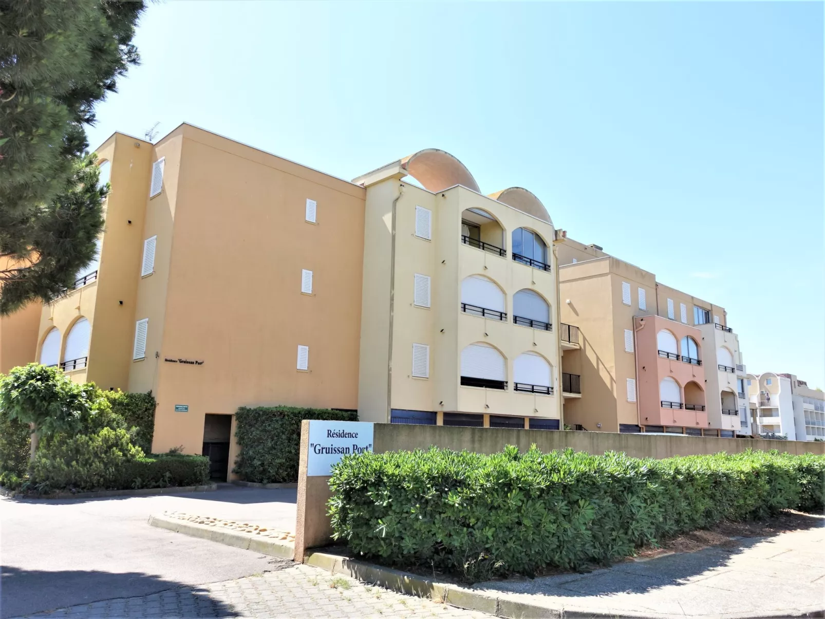 Gruissan Port-Draußen
