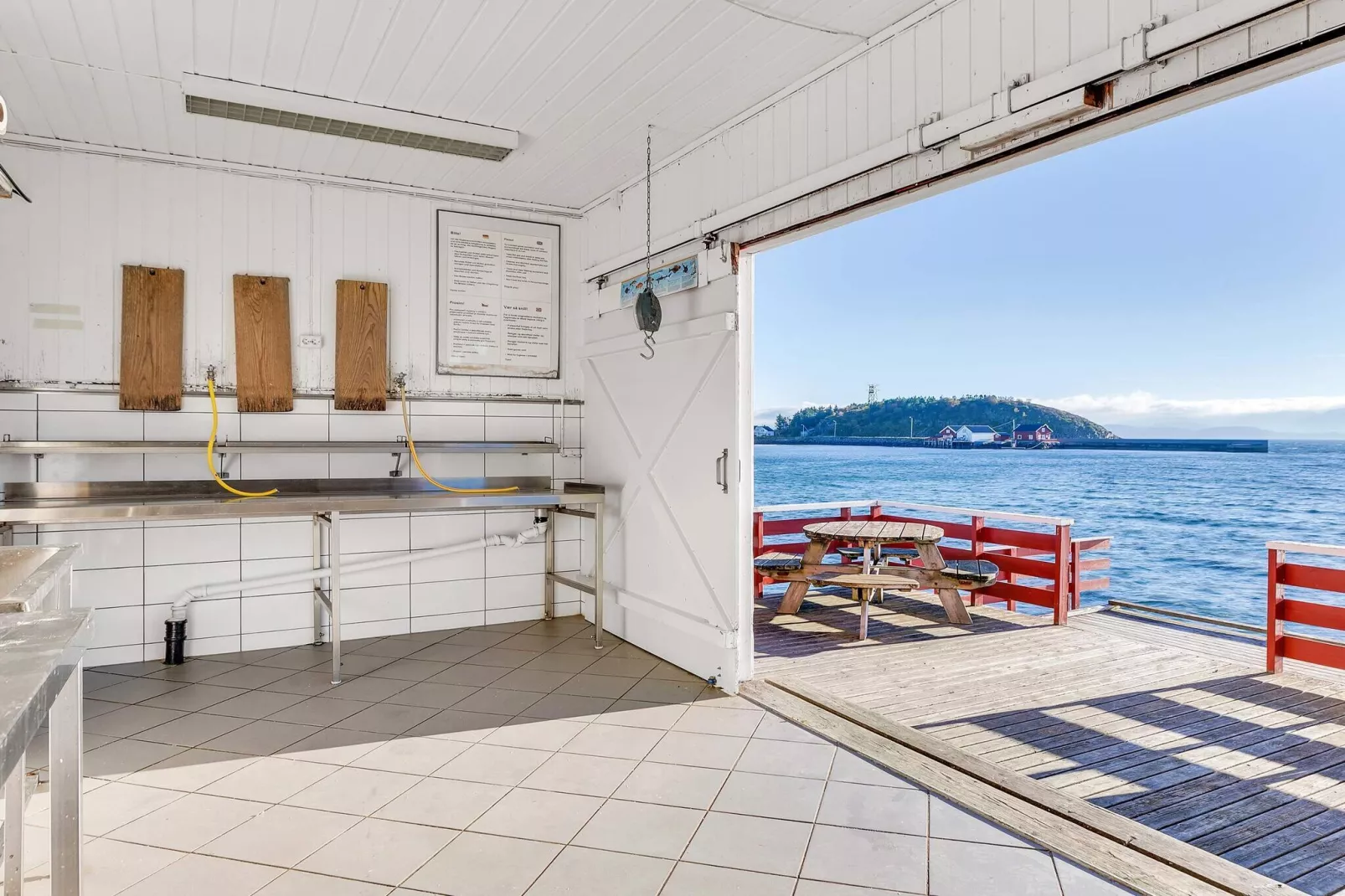 Retraite en bord de mer avec bateaux et pêche-Non tagué