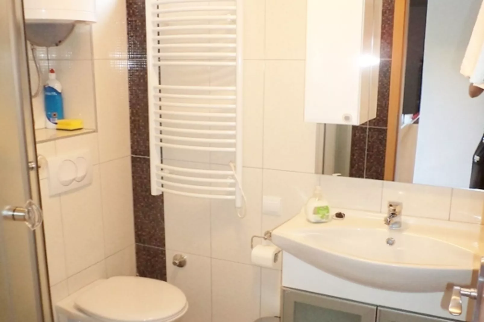 Apartments Ivan Supetar - Two Bedroom Apartment with Terrace no.3-Bathroom