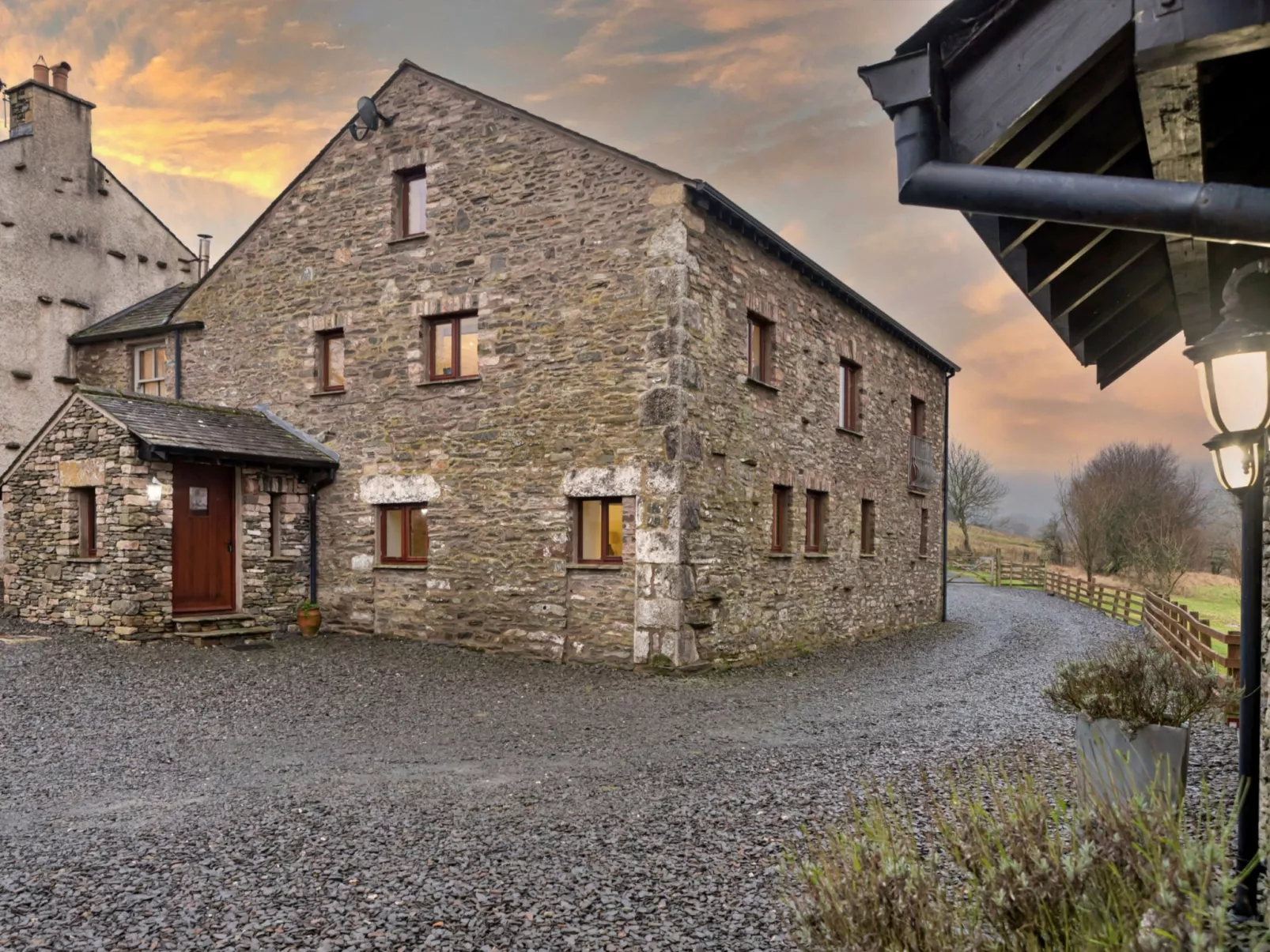 Bretherdale Barn-Draußen
