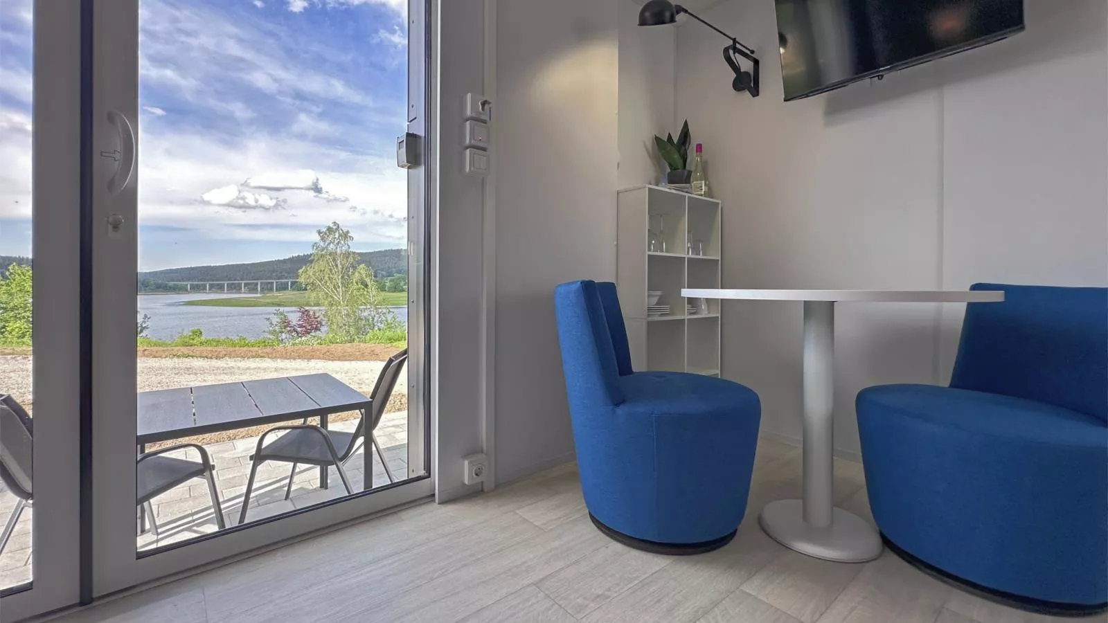 Feriendorf Seeblick - Tiny Chalet Nr 10-Dining room