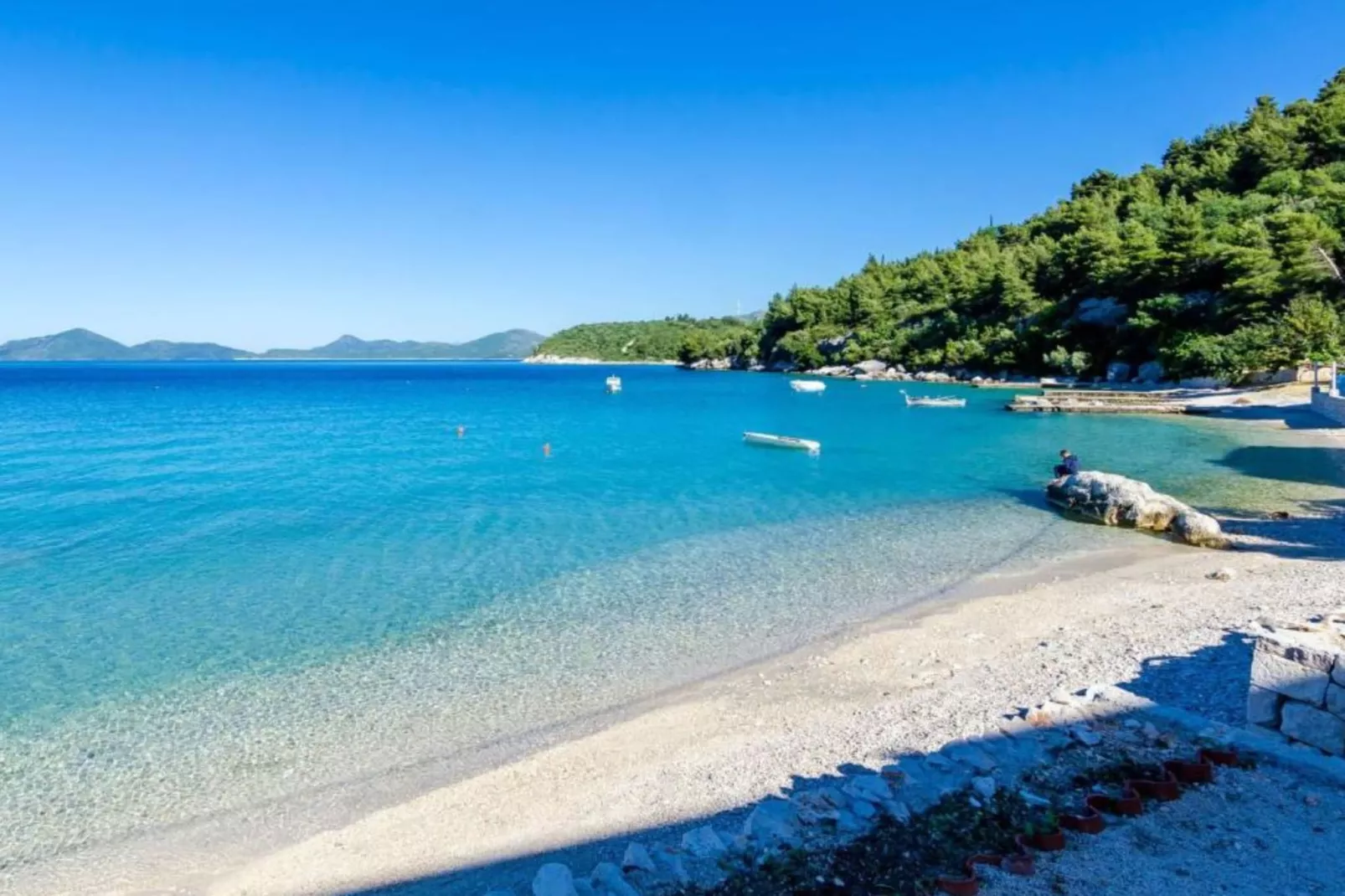 Apartment Gabrijela - One Bedroom Apartment with Sea View-Vue