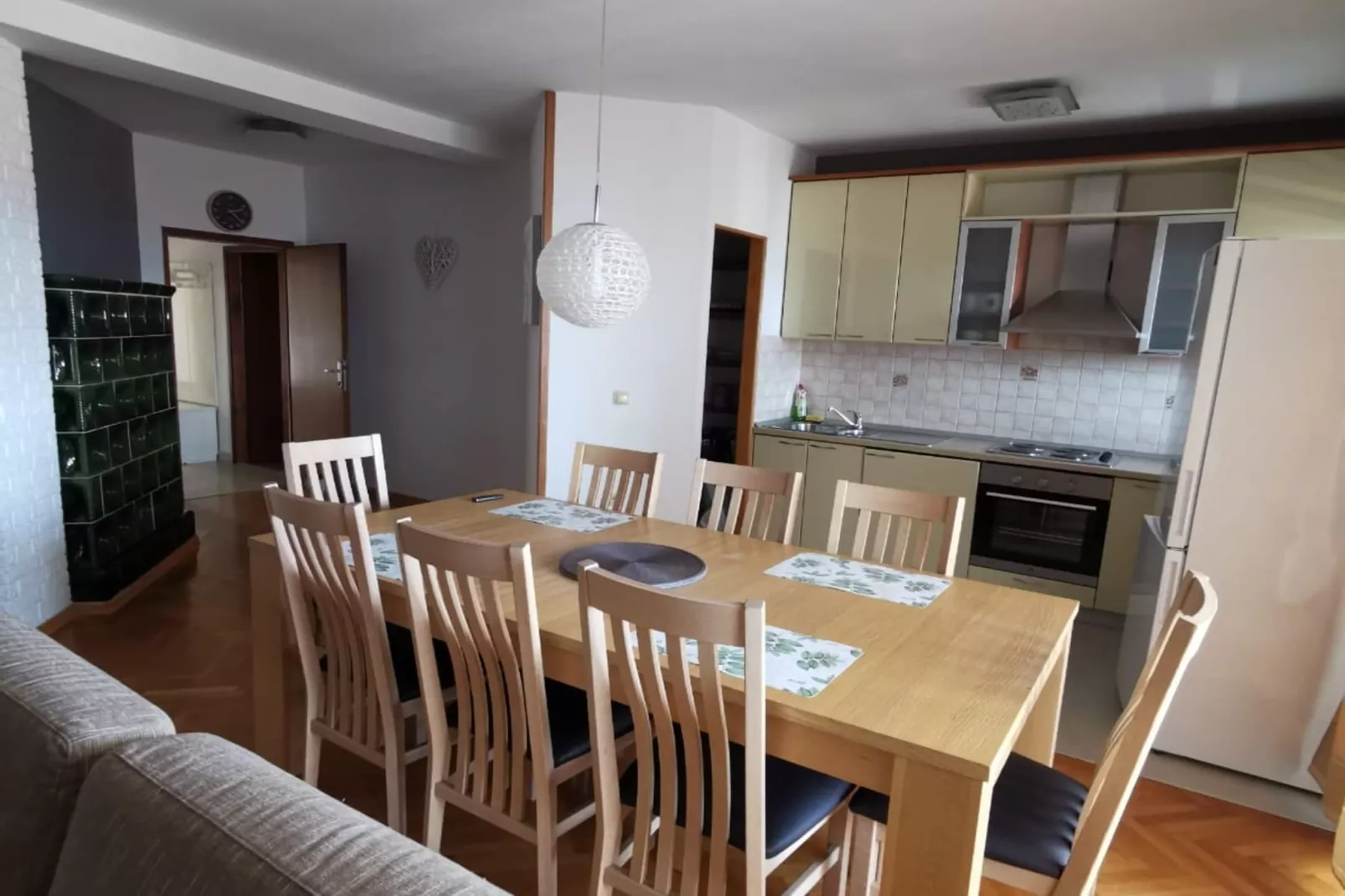 Three Bedroom Apartment with Terrace and  Sea View-Kitchen