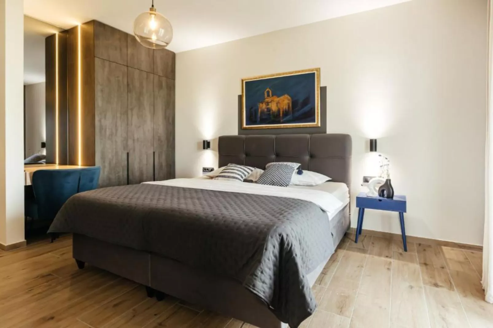 Luxury Villa Lara with Heated Pool, Hot-Tub and Sauna - Six Bedroom Villa with Pool-Bedroom