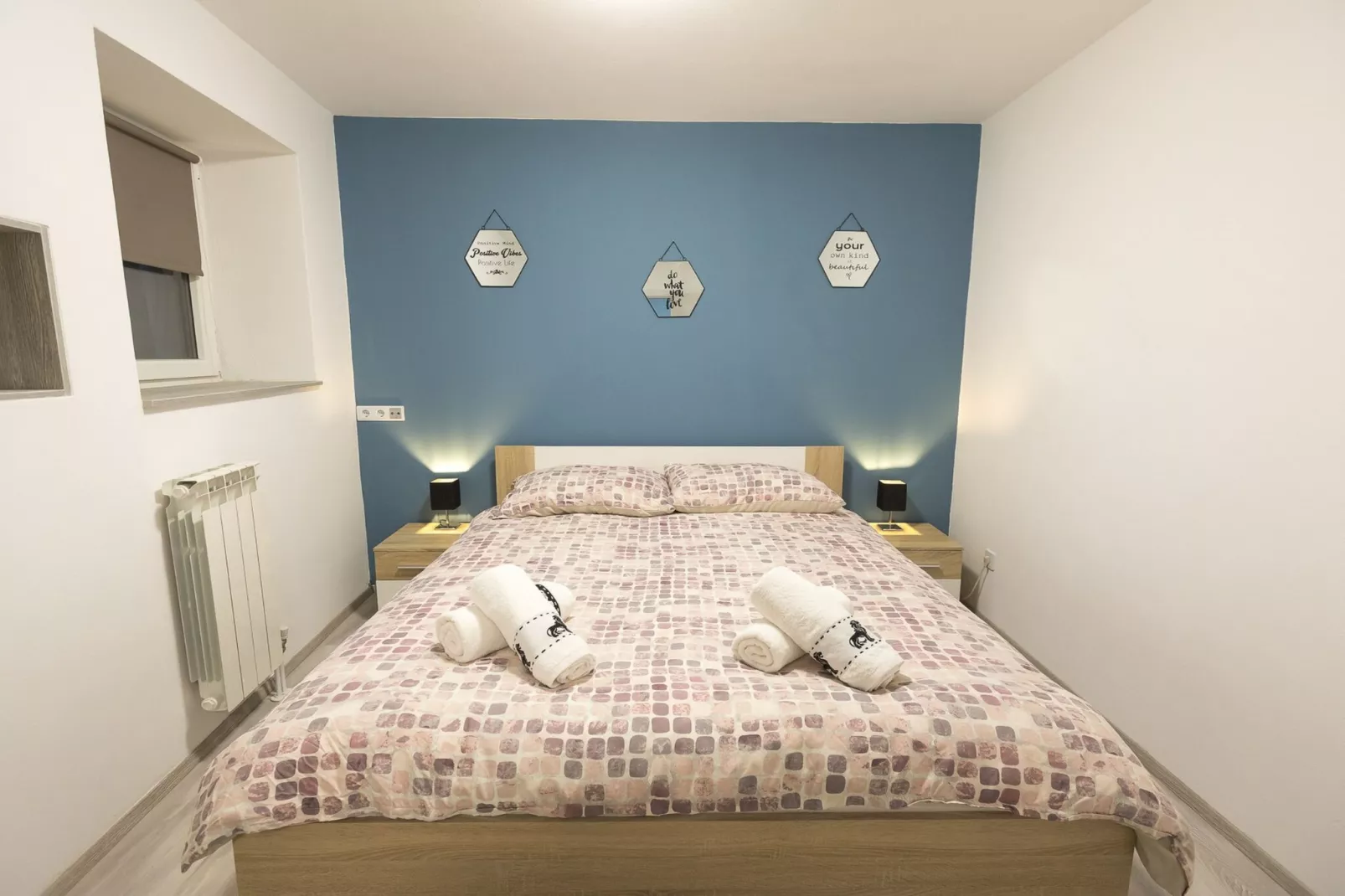 Downtown Koper Spacious Apartment with Balcony - Two Bedroom Apartment with Balcony-Bedroom