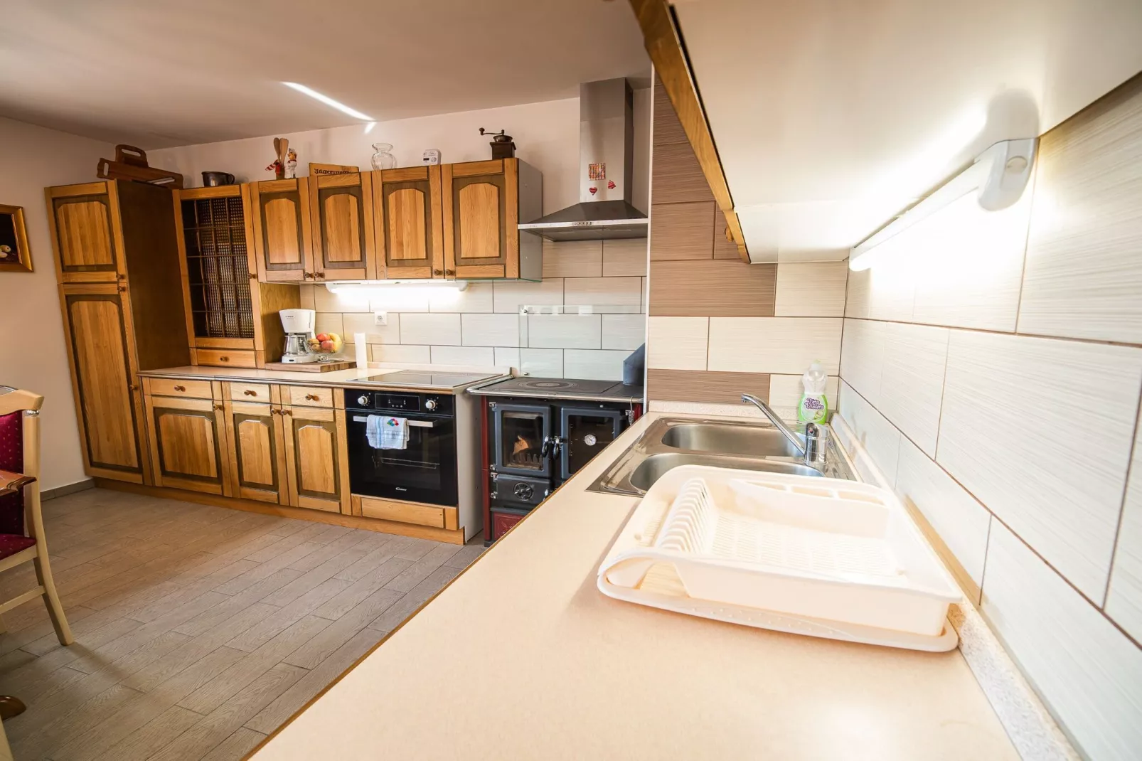 Holiday Home Slap with Sauna and BBQ - Two Bedroom Holiday Home-Kitchen