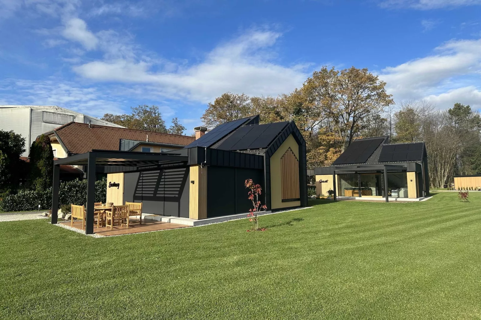 Elegant Warm Bliss Hideaway Escape Lodge - Holiday Home with Hot-Tub and Sauna (owner Excellency)-Extérieur