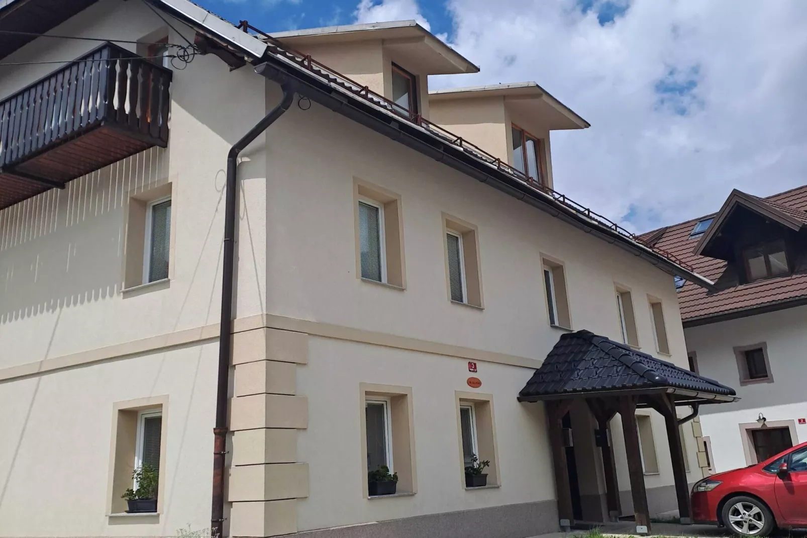 Modern Apartment with Terrace near Kranjska Gora Ski Slope - One Bedroom Apartment with Terrace-Extérieur