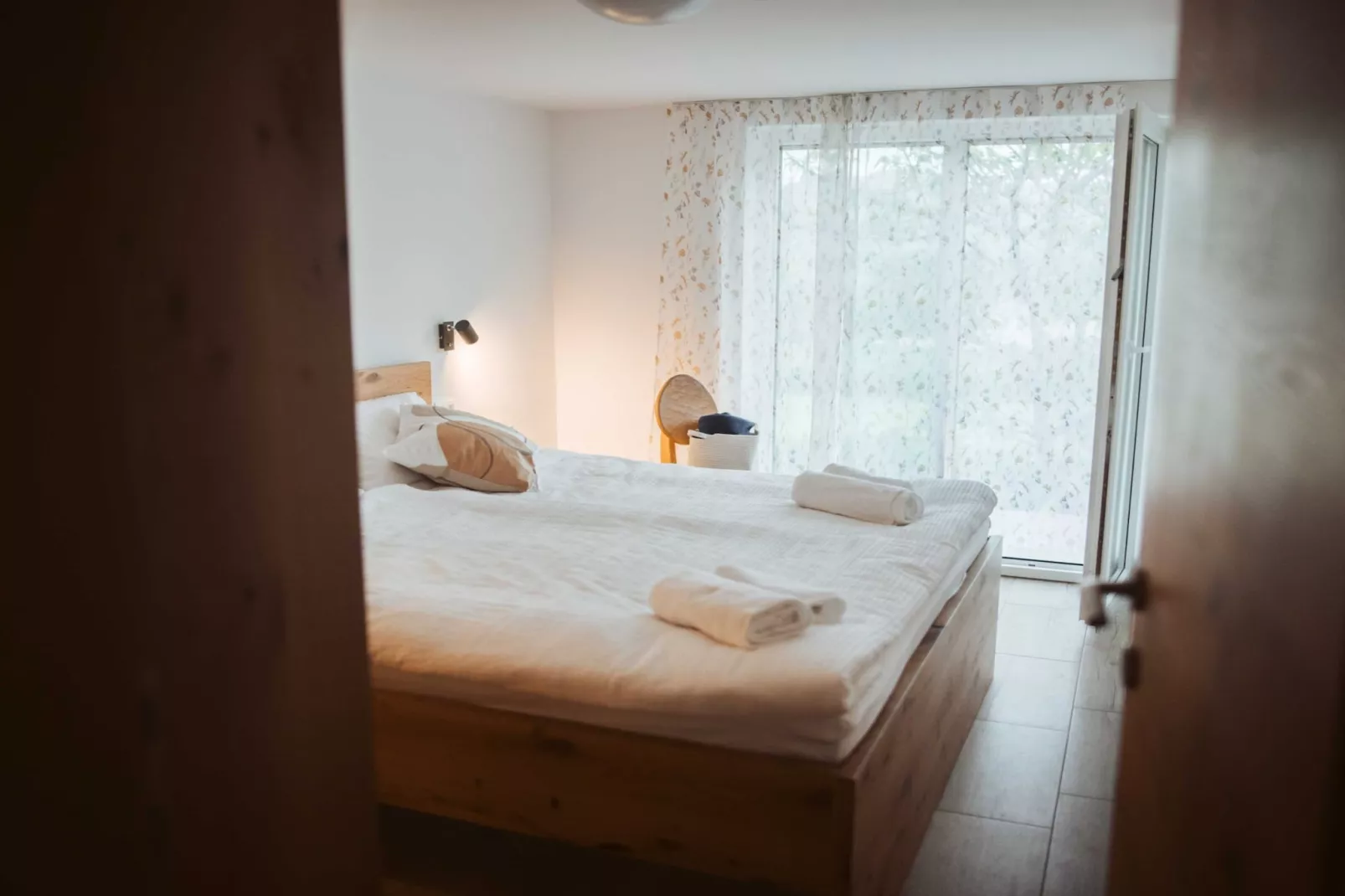 Cozy Holiday Home with Fireplace and Scenic Hills in Bistrica ob Sotli - Two Bedroom Holiday Home-Bedroom