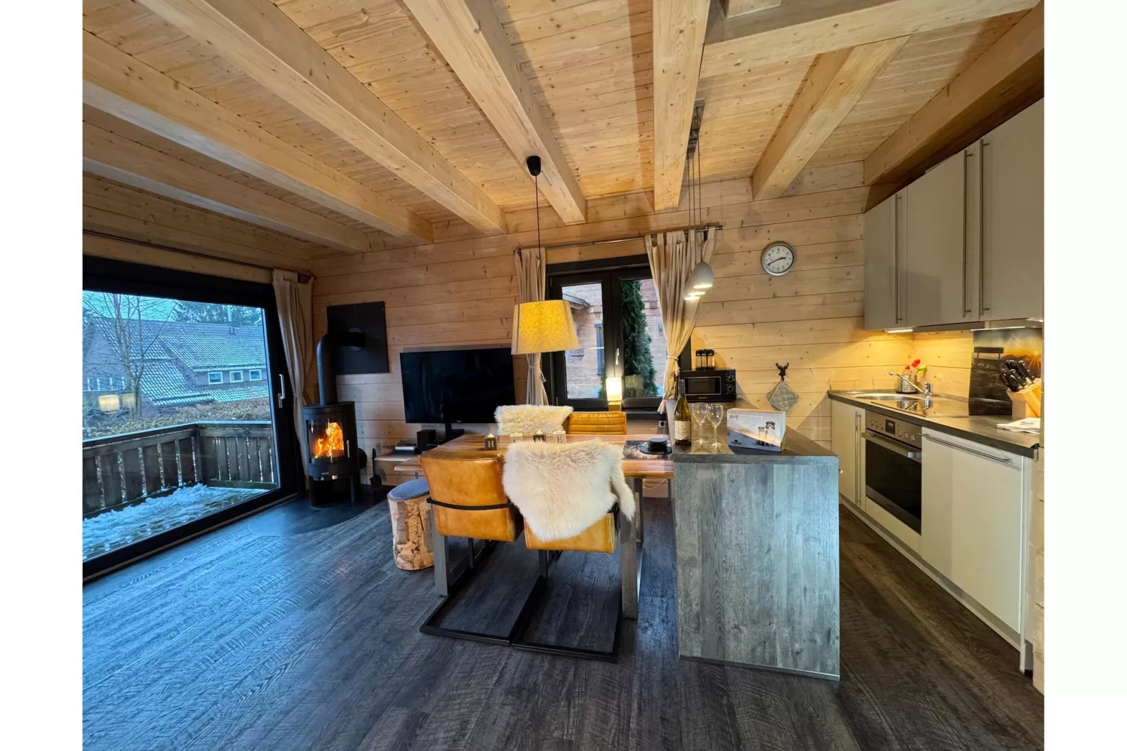 Romantik-"Hütte"-Salle à manger