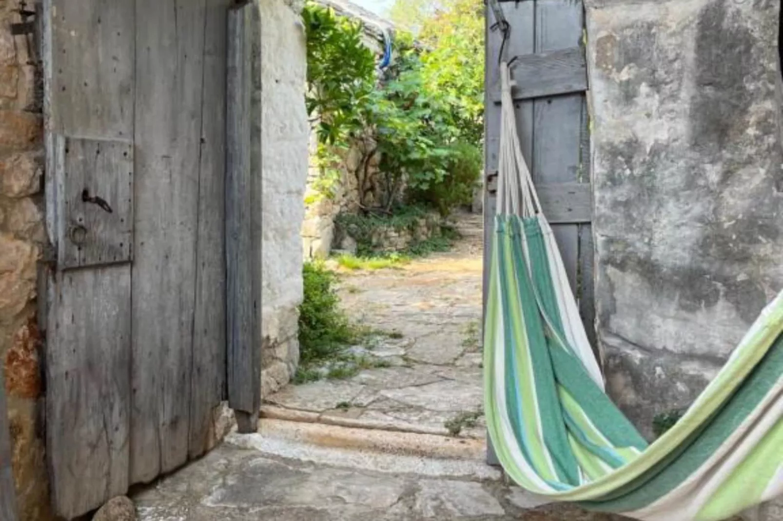 Romantic Stone House and Yard Near Stunning Beach - Two Bedroom Holiday Holiday Home  with  Patio and Terrace-Ambiente