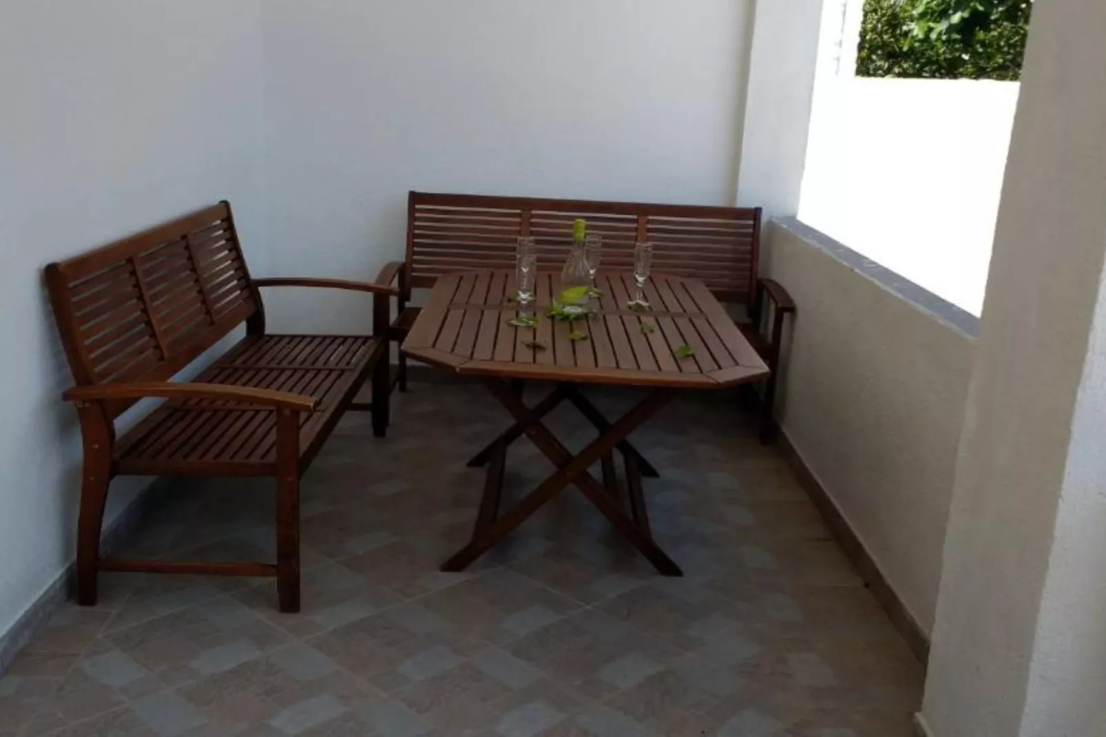 Studio Apartment-Terrasse/Balkon