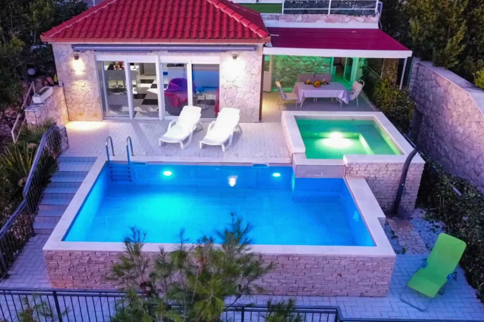 Seafront Apartment Sea Relax with Private Pool - Two Bedroom Apartment with Sea View  and Private Pool-Outdoor