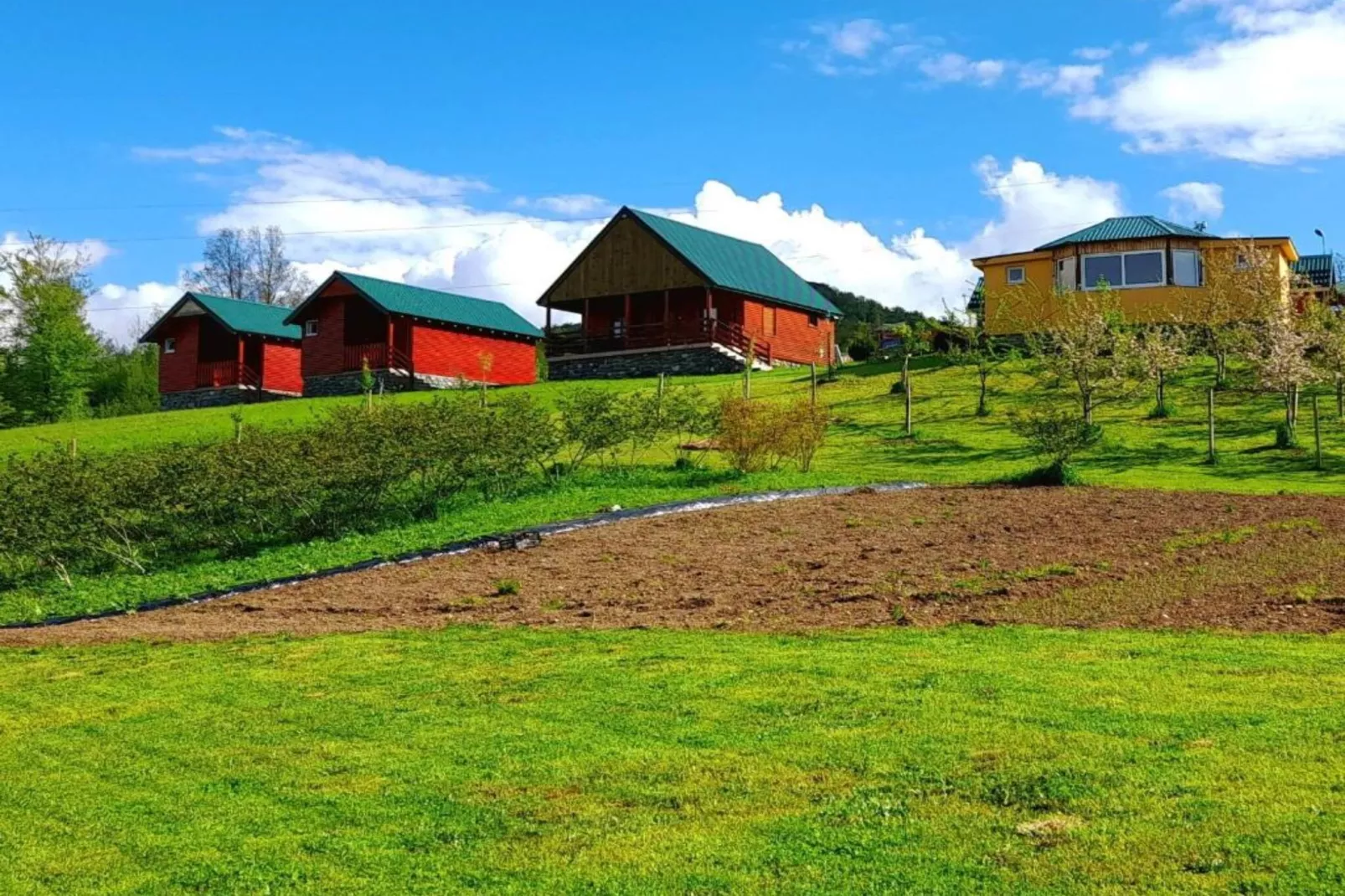Eco Village Coric - Studio Apartment with Terrace 2 - Garten Sommer