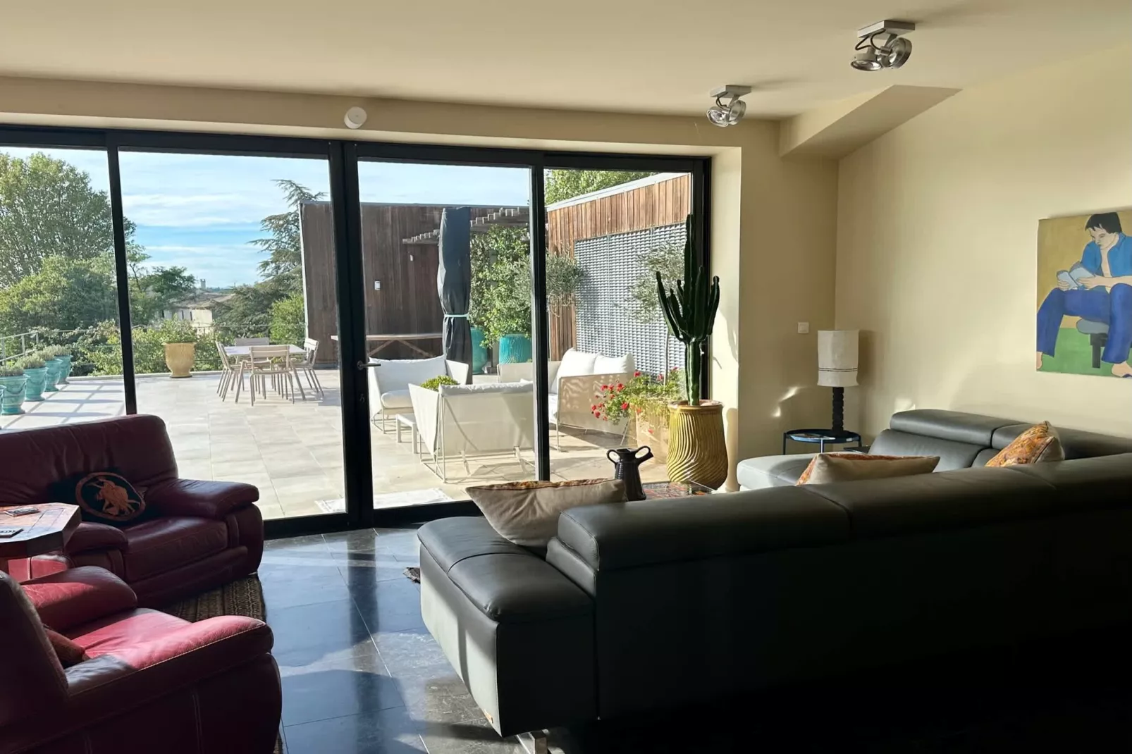 L' Olivette-Wohnzimmer