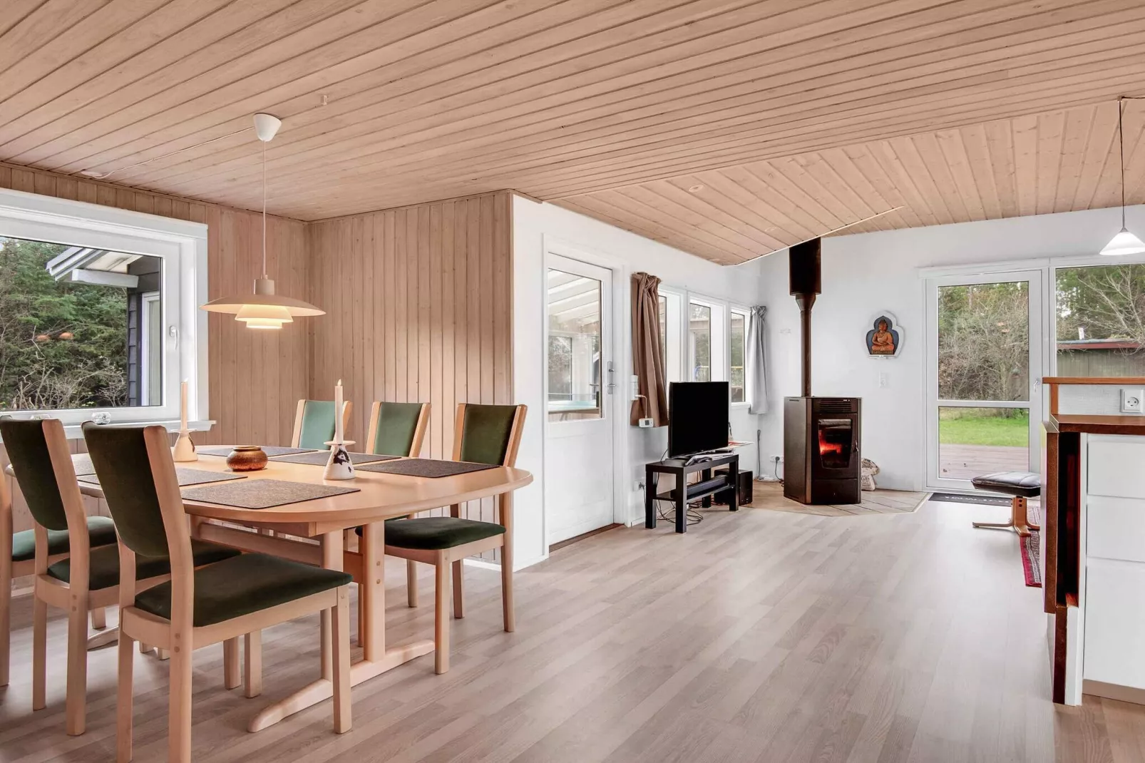 5 Sterne Ferienhaus in Hals-Innenbereich