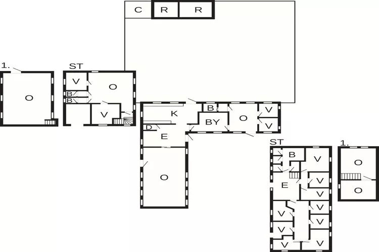 5 star holiday home in Vig-Floor plan
