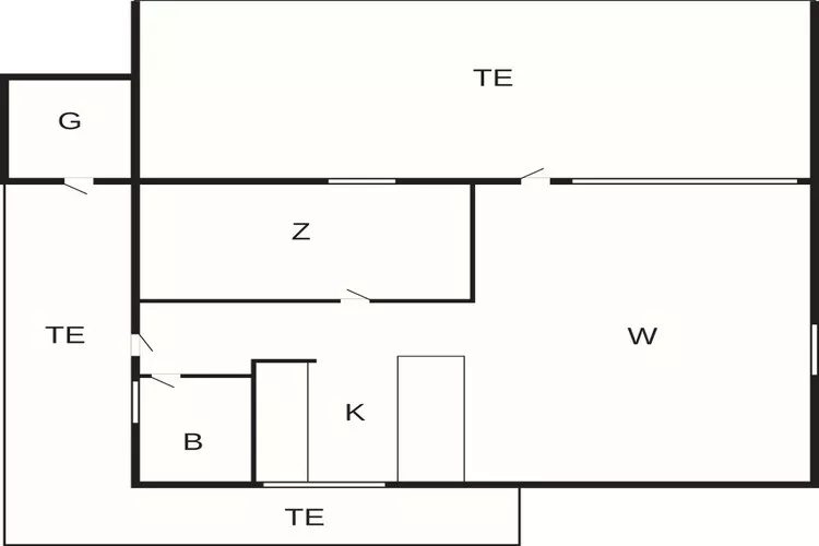 5 Sterne Ferienhaus in Sydals-Grundriss