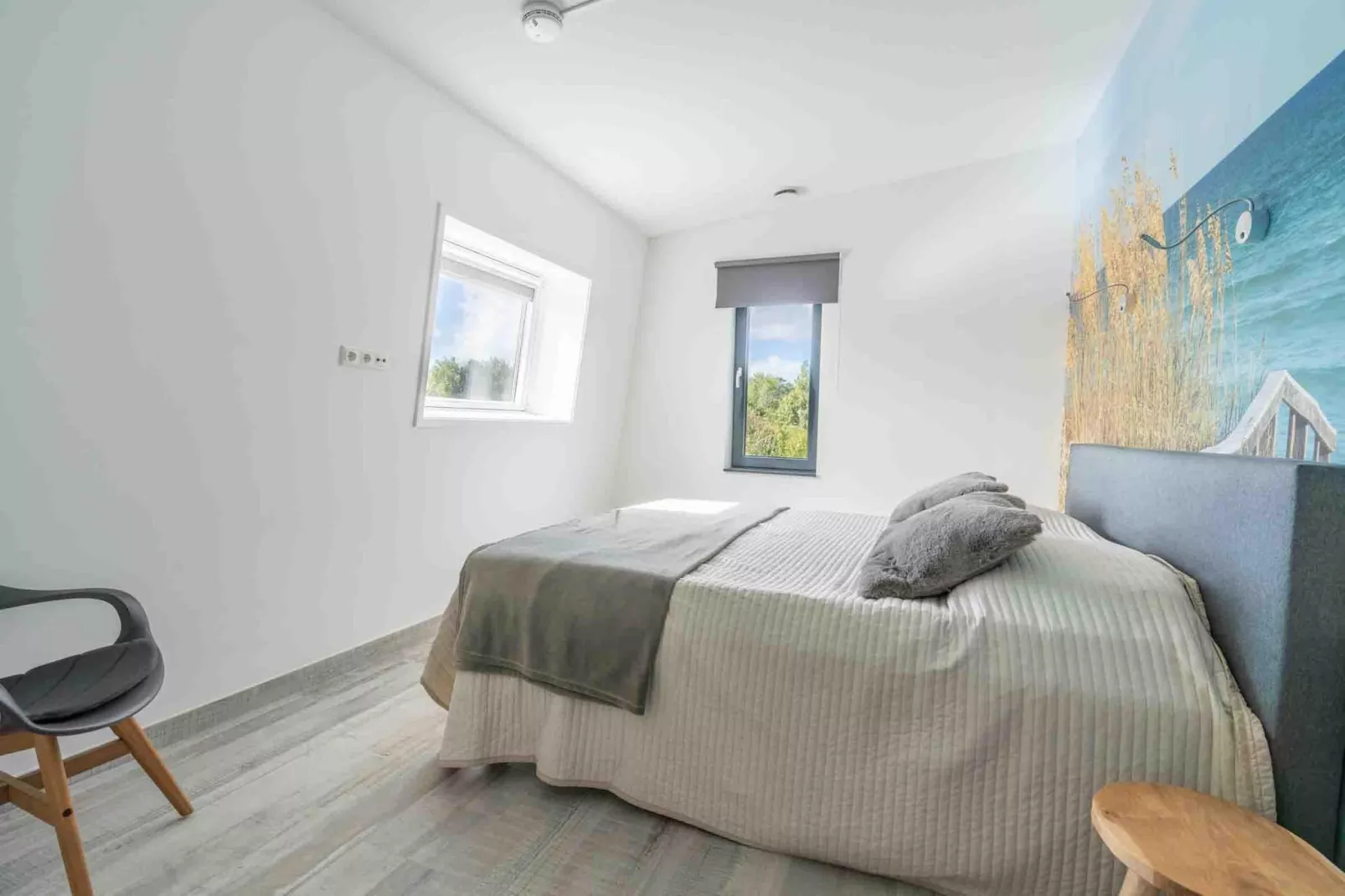 Strandvilla Hygge-Schlafzimmer