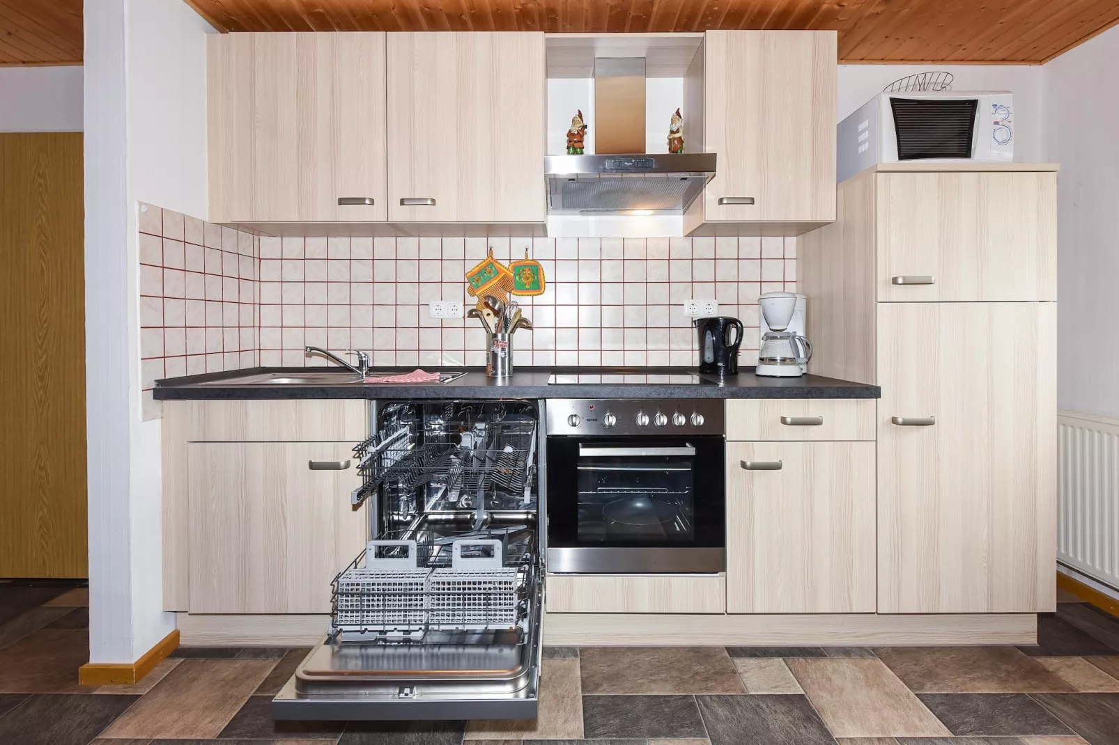 Deichblick Haus Hafeneck-Kitchen