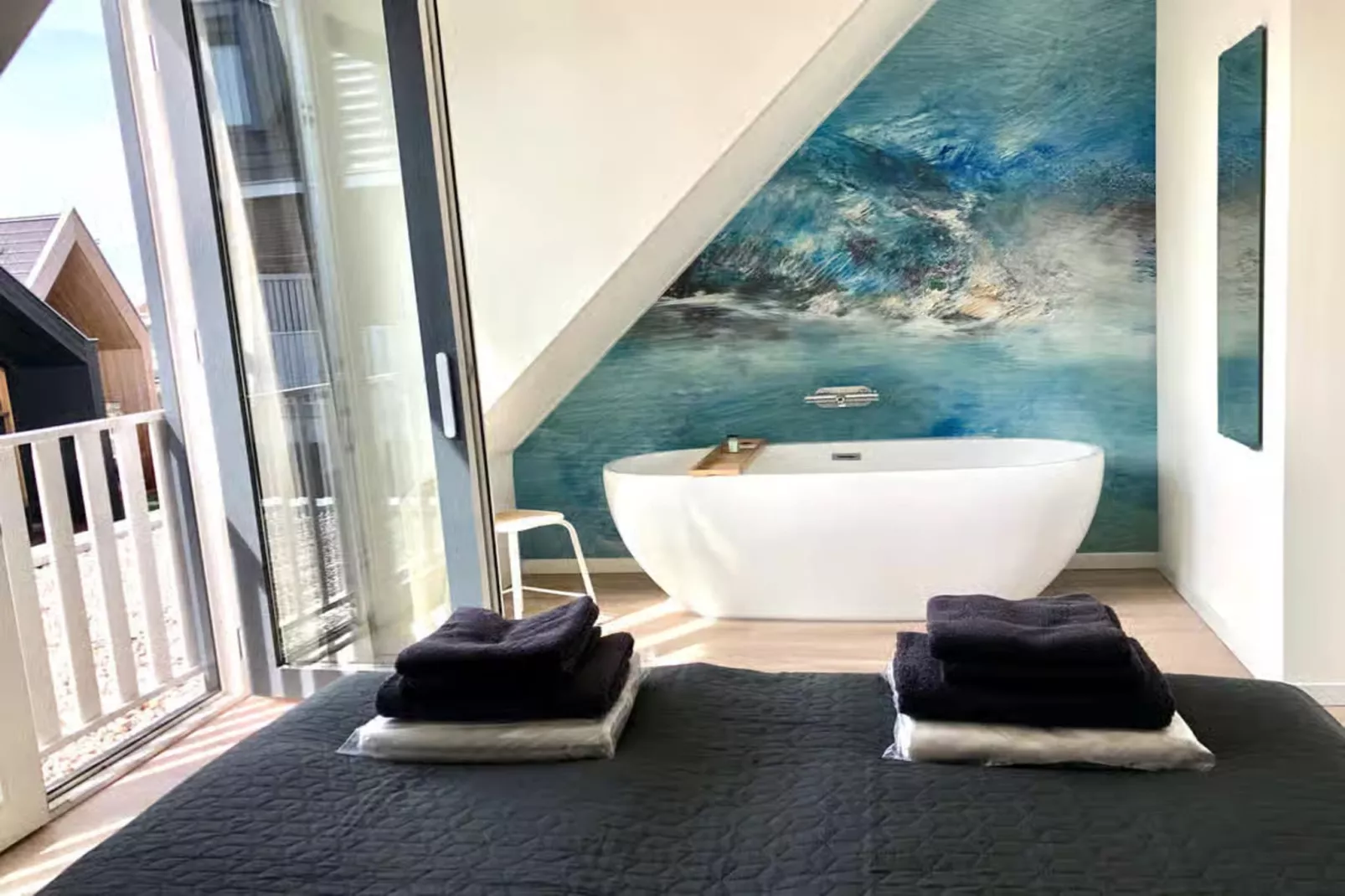 Plein 40 Lodge 8 - Schlafzimmer