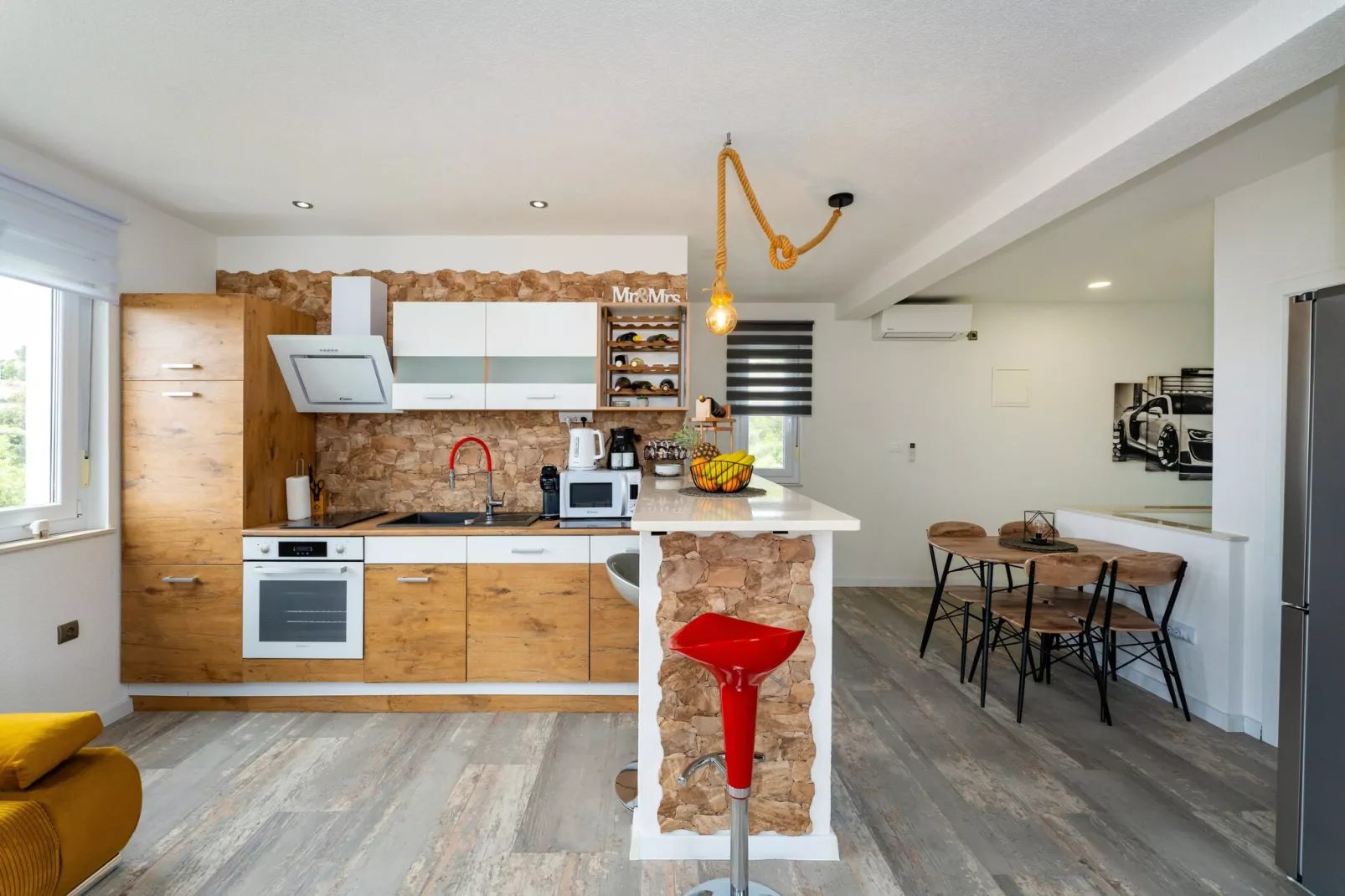 Sea view penthouse Nikita-Küche