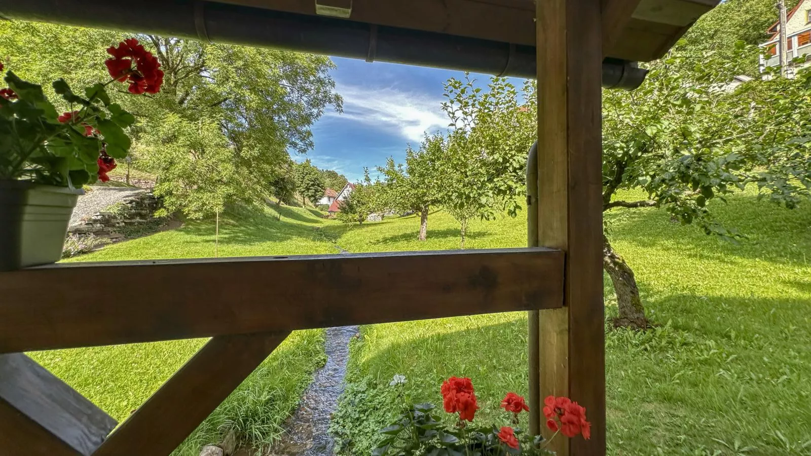 Gläserberg-Jardins en été