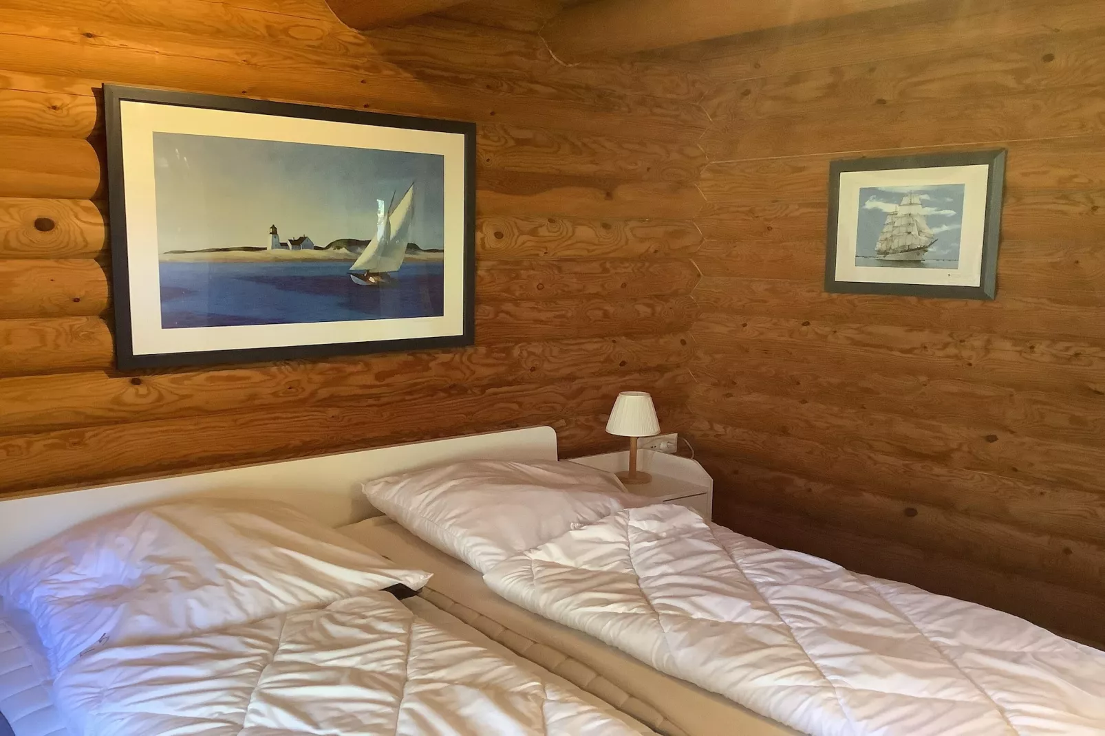 Blockhaus-Schlafzimmer